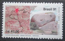 Poštovní známka Brazílie 1991 Skalní malba u Pedra Pintada Mi# Mi# 2422