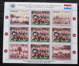 Poštovní známky Paraguay 1986 MS ve fotbale Mi# 3983 Bogen Kat 24€