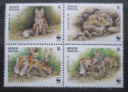 Poštovní známky Kyrgyzstán 1999 Korsak, WWF Mi# 168-71 Kat 6€