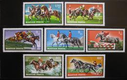 Poštovní známky Maïarsko 1971 Dostihy Mi# 2703-10