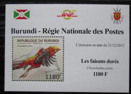 Potovn znmka Burundi 2012 Baant zlat DELUXE Mi# 2793 - zvtit obrzek