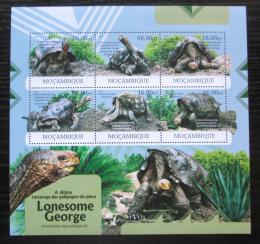 Poštovní známky Mosambik 2012 Nejstarší želva sloní pintská Mi# 6055-60 Kat 14€