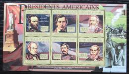 Poštovní známky Guinea 2010 Abraham Lincoln, 16. US prezident Mi# 8006-11 Kat 12€