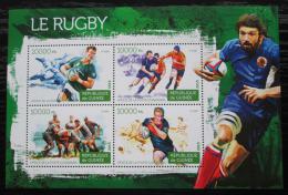 Poštovní známky Guinea 2015 Rugby Mi# 11273-76 Kat 16€