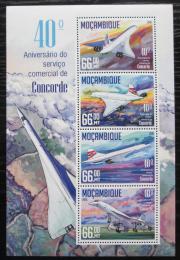 Poštovní známky Mosambik 2016 Concorde Mi# 8574-77 Kat 15€