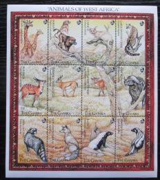Poštovní známky Gambie 1993 Fauna západní Afriky Mi# 1525-36 Kat 15€