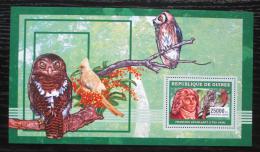 Potovn znmka Guinea 2006 Francois Levaillant, ornitolog Mi# Block 987