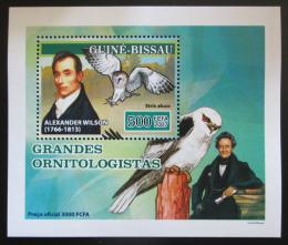Potovn znmka Guinea-Bissau 2007 Alexander Wilson, ornitolog Mi# 3472 Block - zvtit obrzek