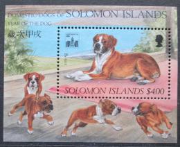 Poštovní známka Šalamounovy ostrovy 1994 Boxer Mi# Block 37 Kat 10€