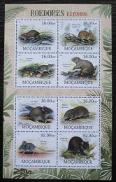 Poštovní známky Mosambik 2012 Vyhynulí hlodavci Mi# Mi# 5692-99 Kat 16€