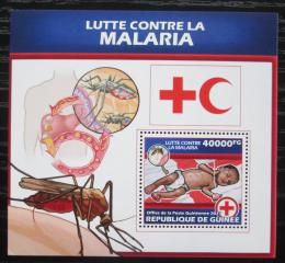 Poštovní známka Guinea 2013 Boj proti malárii Mi# Block 2331 Kat 16€