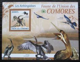 Poštovní známka Komory 2009 Anhingy Mi# 2421 Kat 15€