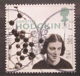 Potovn znmka Velk Britnie 1996 Dorothy Hodgkin Mi# 1647