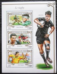 Poštovní známky Niger 2015 Rugby Mi# 3578-80 Kat 13€