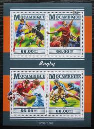 Poštovní známky Mosambik 2015 Rugby Mi# 8124-27 Kat 15€