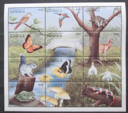 Poštovní známky Dominika 1999 Fauna a flóra Mi# 2741-52