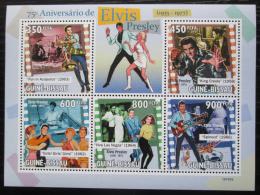 Poštovní známky Guinea-Bissau 2010 Elvis Presley Mi# 4563-67 Kat 12€