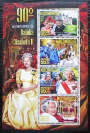 Poštovní známky Mosambik 2016 Královna Alžbìta II. Mi# 8539-42 Kat 15€