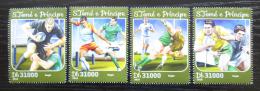Poštovní známky Svatý Tomáš 2016 Rugby Mi# 6701-04 Kat 12€