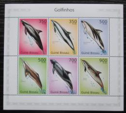 Poštovní známky Guinea-Bissau 2010 Delfíni Mi# 5033-38 Kat 13€ 