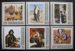 Poštovní známky DDR 1969 Umìní Mi# 1528-33