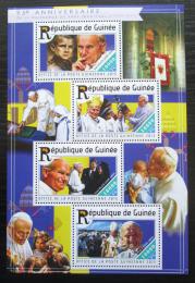 Poštovní známky Guinea 2015 Papež Jan Pavel II. Mi# 11113-16 Kat 16€