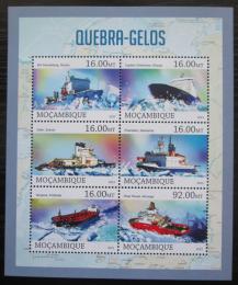 Poštovní známky Mosambik 2013 Ledoborce, lodì Mi# 6483-88 Kat 10€