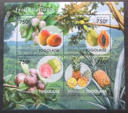 Poštovní známky Togo 2011 Ovoce Mi# 4112-15 Kat 12€