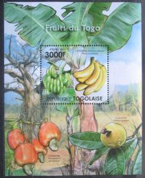 Poštovní známka Togo 2011 Ovoce Mi# Block 631 Kat 12€