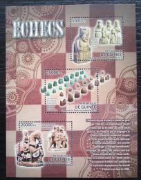 Poštovní známky Guinea 2012 Historické šachy Mi# 9280-82 Kat 16€