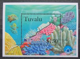 Poštovní známka Tuvalu 1998 Fauna korálového útesu Mi# Block 65