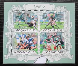 Poštovní známky Mosambik 2013 Rugby Mi# 6354-57 Kat 13€