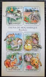 Poštovní známky Mosambik 2011 Malí savci Mi# 4931-36 Kat 12€