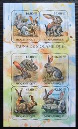 Poštovní známky Mosambik 2011 Zajíci Mi# 4938-43 Kat 12€