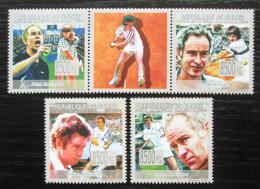 Poštovní známky Guinea 2009 Tenisti, John McEnroe Mi# 6669-72 Kat 13€