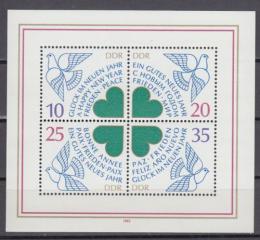 Poštovní známky DDR 1983 Nový rok Mi# Block 75