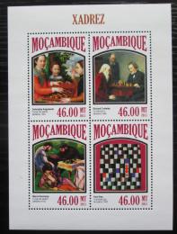 Poštovní známky Mosambik 2013 Šachy a umìní Mi# 6907-10 Kat 11€