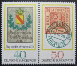 Poštovní známky Nìmecko 1978 Den známek Mi# 980-81