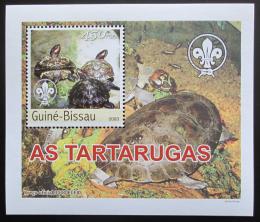 Potovn znmka Guinea-Bissau 2003 elvy DELUXE Mi# 2581 Block