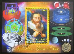 Poštovní známka Pobøeží Slonoviny 2013 Johannes Kepler Mi# N/N