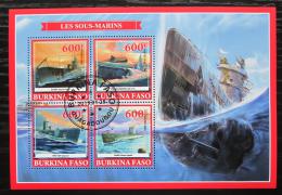 Poštovní známky Burkina Faso 2019 Ponorky Mi# N/N