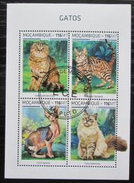 Poštovní známky Mosambik 2018 Koèky Mi# 9886-89 Kat 25€