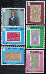 Poštovní známky Paraguay 1990 LOH Barcelona s kupónem Mi# 4445-49 Kat 17€