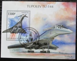Poštovní známka Togo 2019 Tupolev TU-144 Mi# N/N