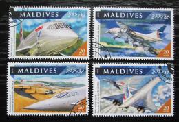 Poštovní známky Maledivy 2016 Concorde Mi# 6736-39 Kat 10€