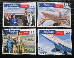 Poštovní známky Maledivy 2016 Concorde Mi# 6504-07 Kat 11€ 