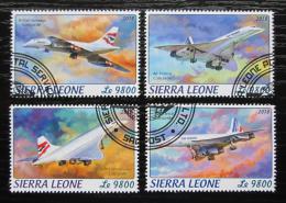 Potovn znmky Sierra Leone 2018 Concorde Mi# 9669-72 Kat 11