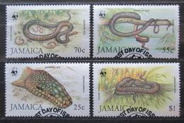 Poštovní známky Jamajka 1984 Hadi, WWF 019 Mi# 591-94 Kat 70€