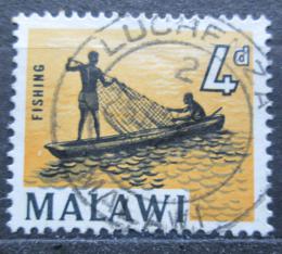 Potovn znmka Malawi 1964 Rybolov Mi#5