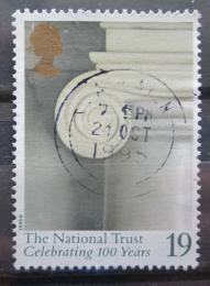 Potovn znmka Velk Britnie 1995 National Trust, 100. vro Mi# 1564